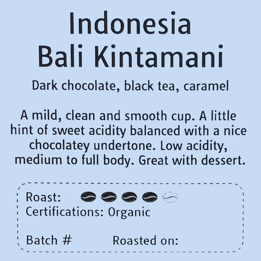 Indonesia Bali Kintamani