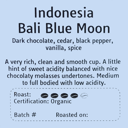 Indonesia Bali Blue Moon